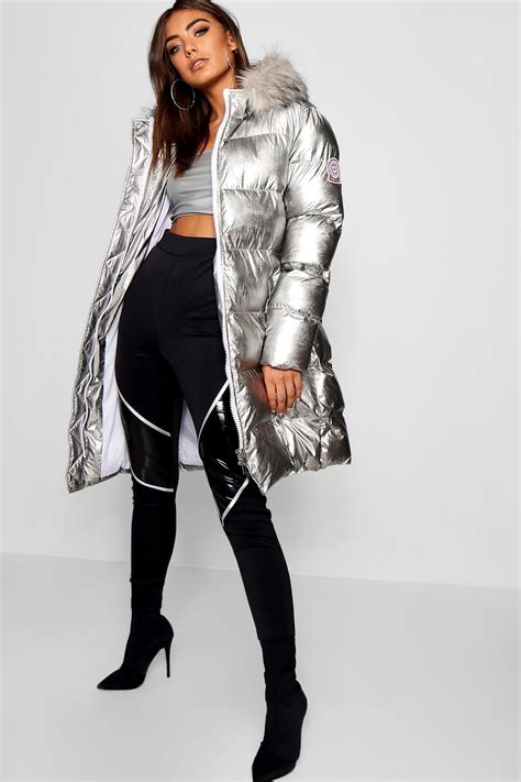 Metallic Women's Coats & Jackets 